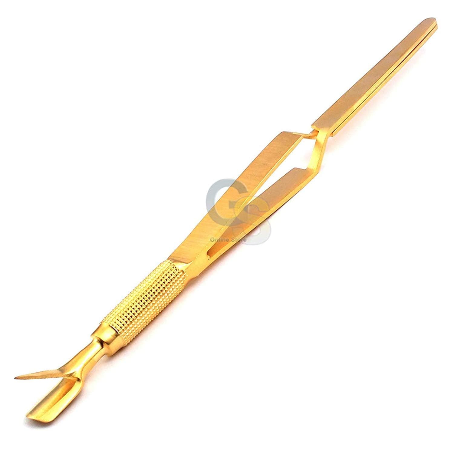 G.S C-CURVE NAIL PINCHING TOOL MAGIC WAND ACRYLIC GEL TIPS MULTI-FUNCTION YOUNG GOLD NEW CONDITION