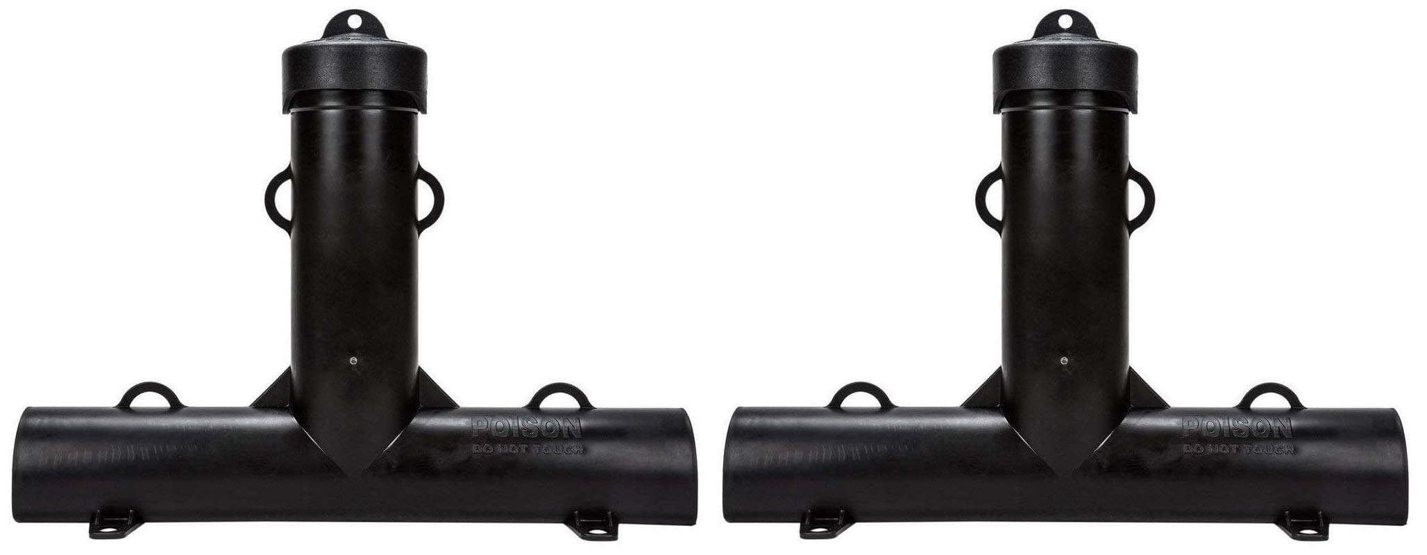 JT Eaton Home Pest Lures - Top Loader Bait Station, Modern Style - 2 Pack - Plastic