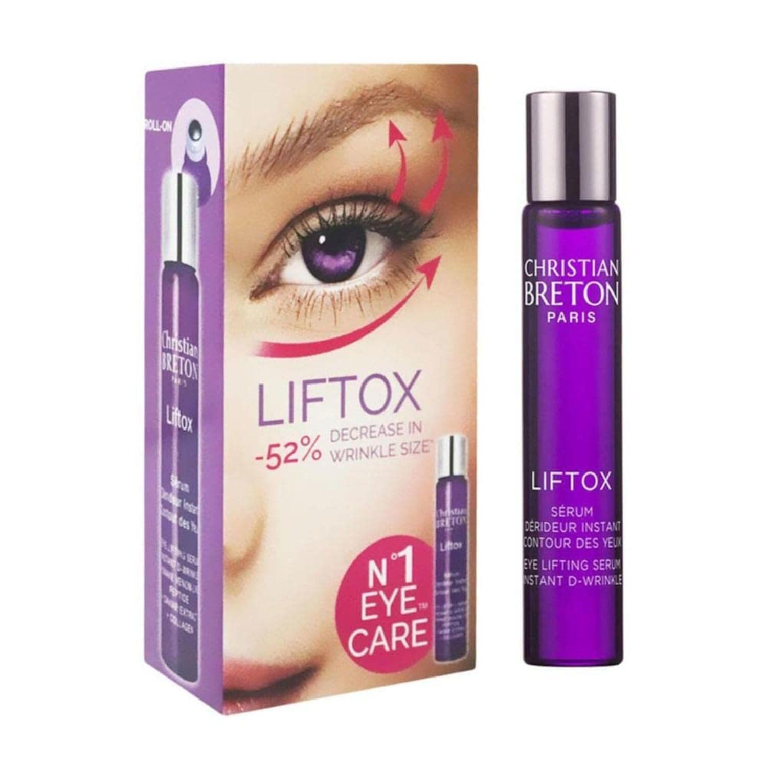 Paris Unisex Eye Priority Liftox Serum - 10 ml