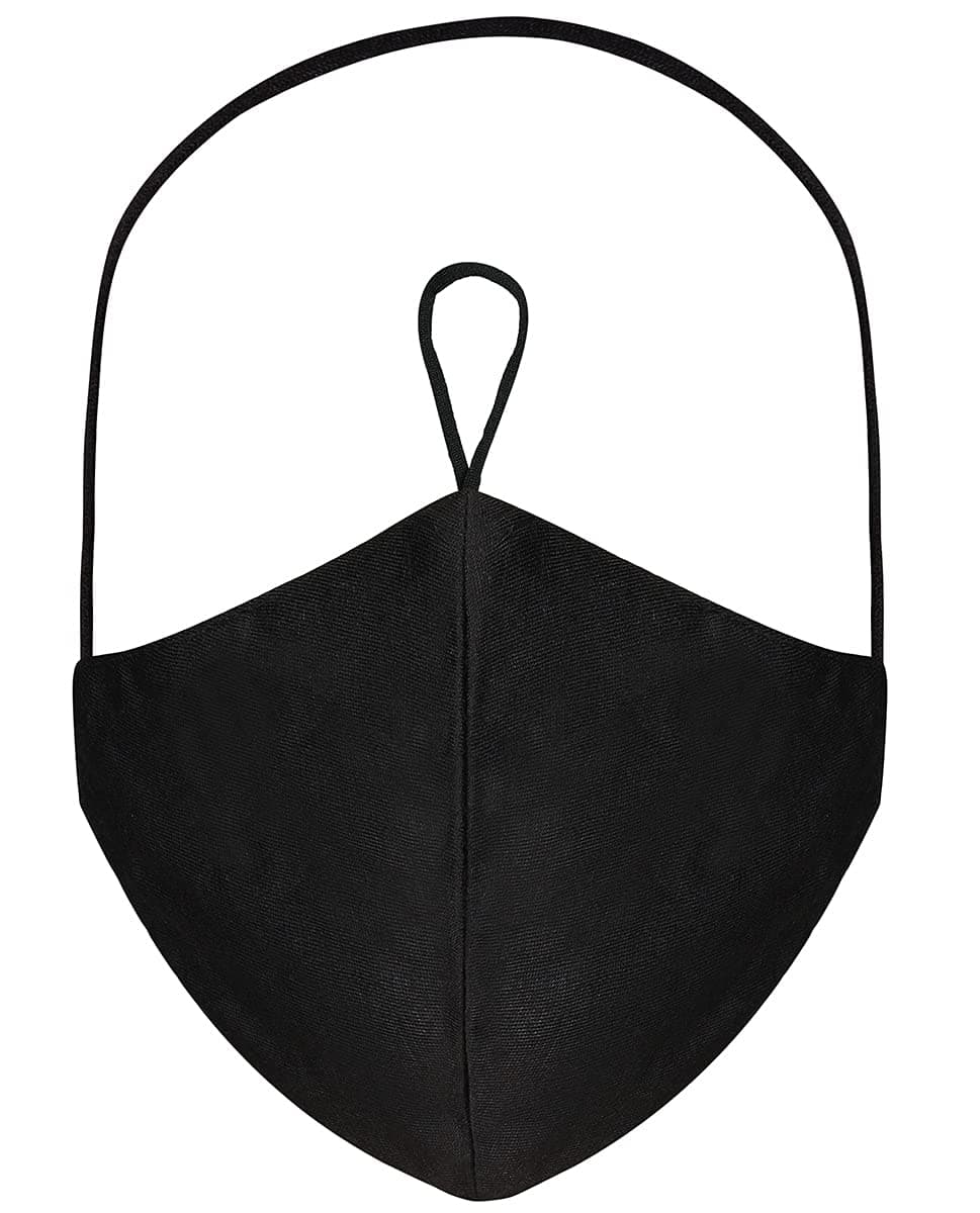 Silk RouteInEssence Viscose Jersey Hijab Friendly Plain Toggle Cloth Mask With Filter Slot and 1 Filter Inserted