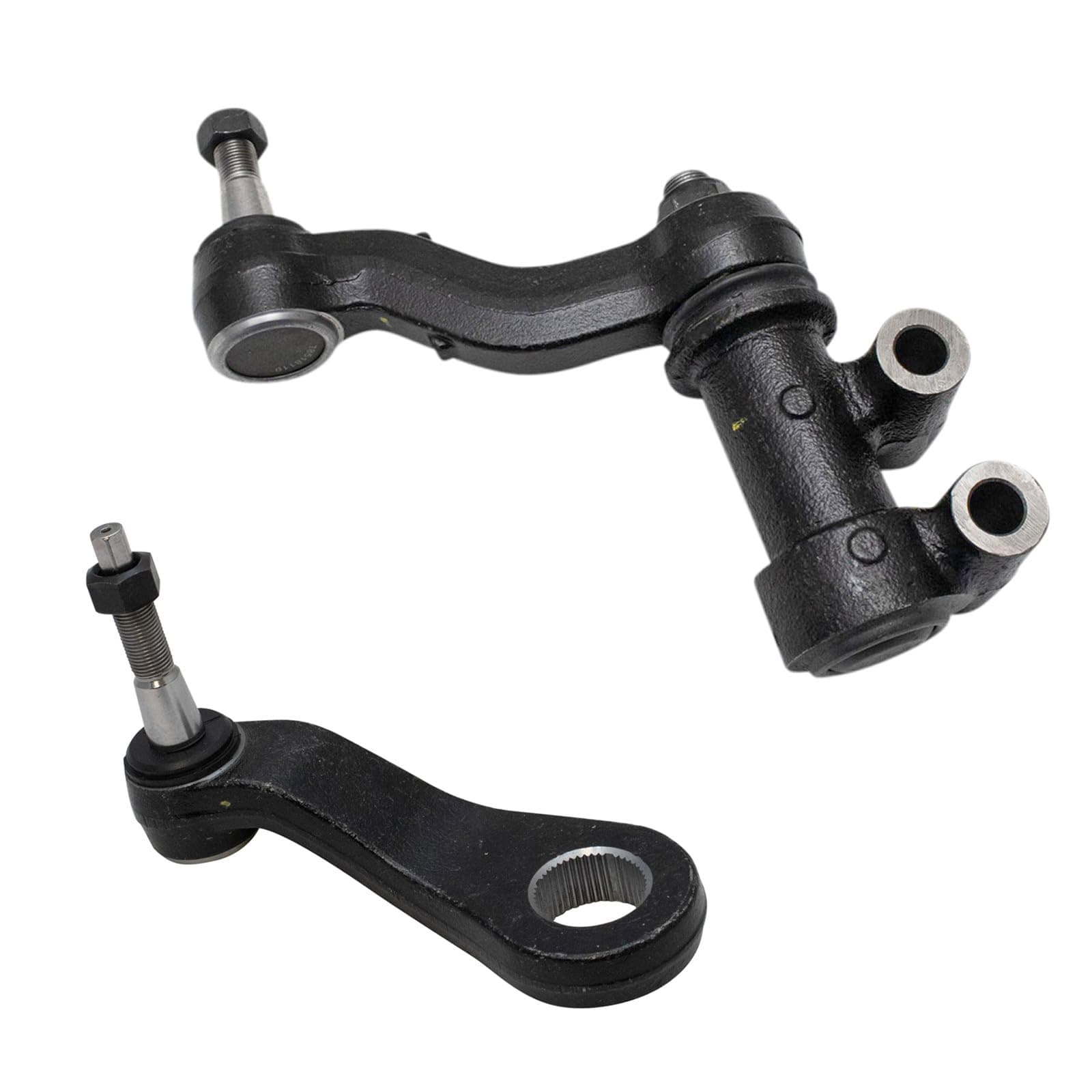Steering Kit Idler Arm & Bracket Assembly Pitman Arm Compatible with 2011-2019 Chevrolet Silverado 2500 HD Silverado 3500 HD GMC Sierra 2500 HD Sierra 3500 HD