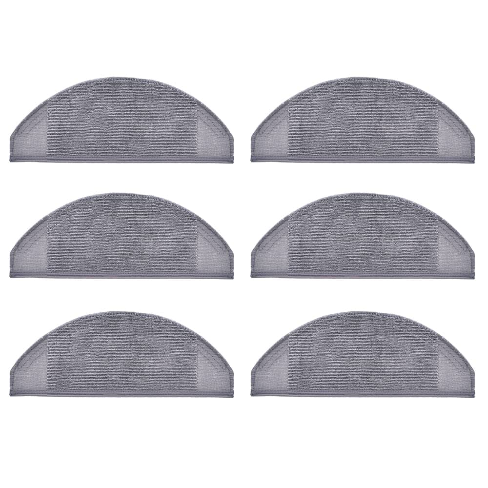 Neutop Replacement Washable Reusable Mops Cloths Mopping Pads Compatible with eufy RoboVac X8, X8 Hybrid, Robot Vacuum and Mop Cleaners Spare Parts Accessories, 6-Pack.