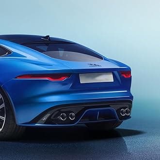 Decal Compatible with Rear Emblem XE XF XJ F-Type F-PACE Car Trunk Emblem Rear Letter Sticker Panther Fender Decal (Rear Emblem Black)