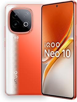 iQOO Neo 10 (Inferno Red, 12GB RAM, 256GB Storage) | Snapdragon 8s Gen 4 Processor & SuperComputing Chip Q1 | 7000 mAh Battery | Segment’s Highest 144 FPS Gaming Smartphone
