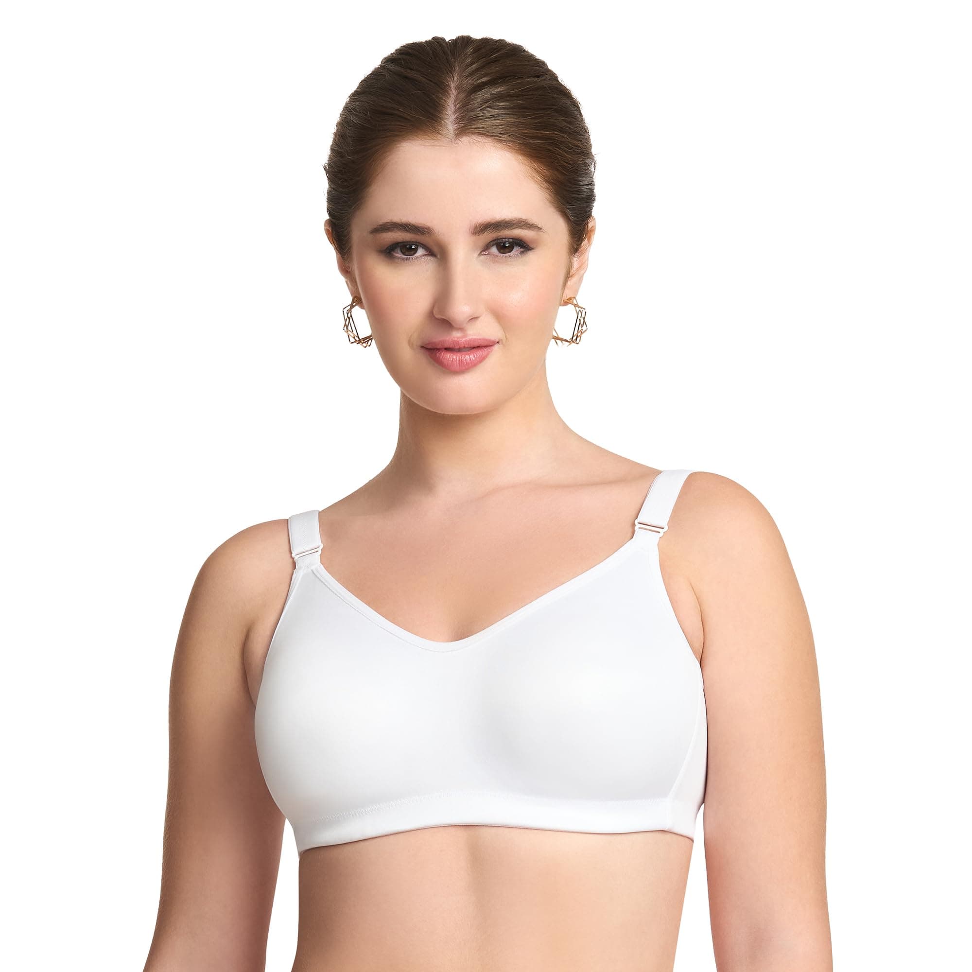 TRYLO Women's Cotton Non-Padded Wire Free Casual Full Coverage Bra