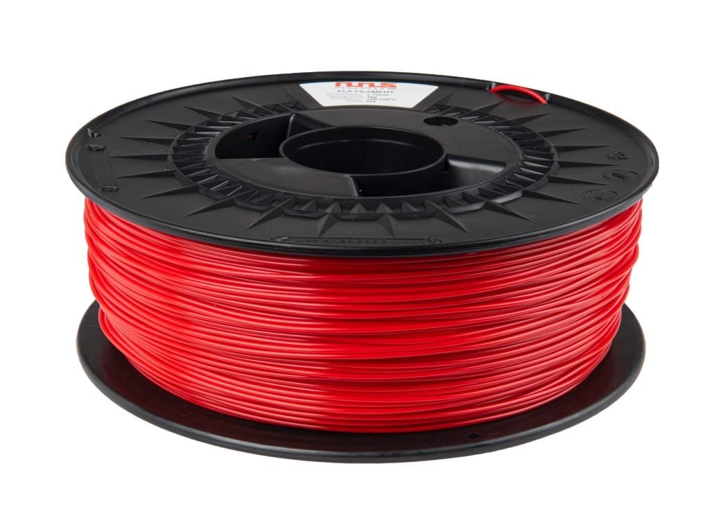 NuNus 3D Printer PLA Filament 1,75mm 1KG Spool (red) for MakerBot RepRap MakerGear Ultimaker