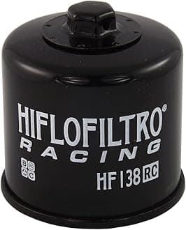 HF138RC Black RC High Performance Premium Oil Filter, Single