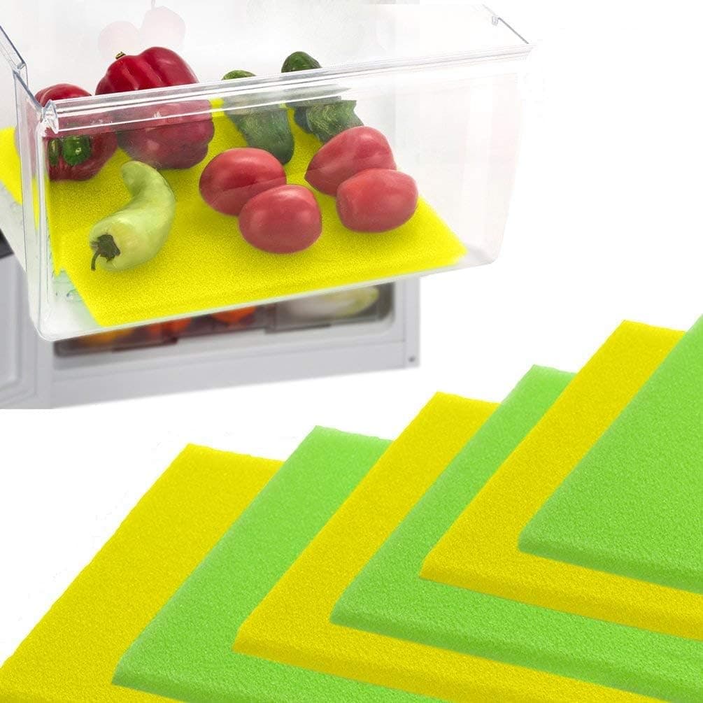 Fruit & Veggie Life Extender Drawer Liner - Refrigerator Organizers and Storage, Fridge Shelf Liners