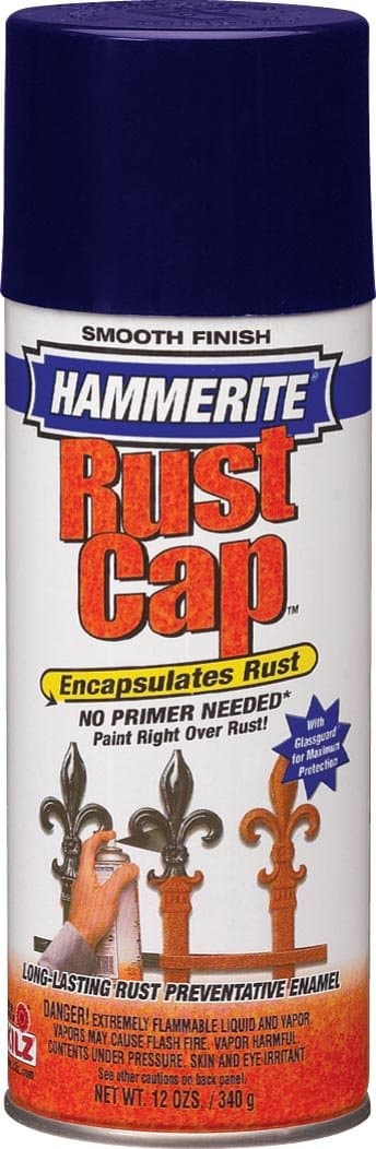 Hammerite 42225 Dark Blue Smooth Finish Size:12 Oz. Spray