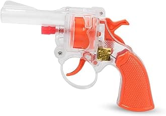 Diwali Ringcap Gun New Technology Ringcap Gun Toy Convulsing Shoot for Kids Ring not Include (Red-01)