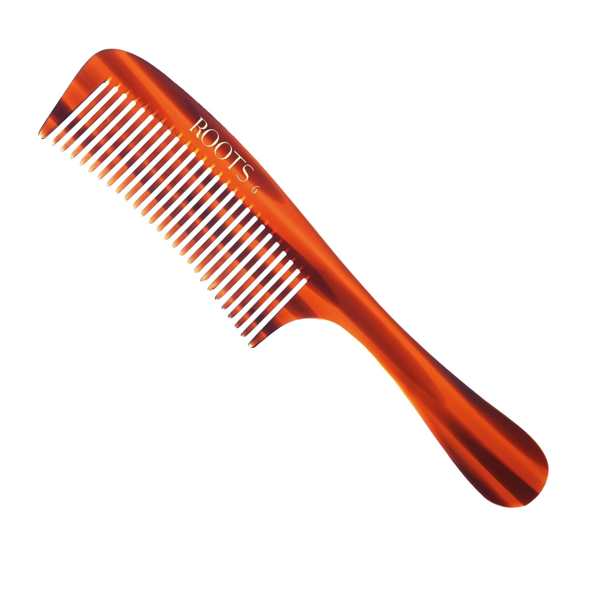 Classic Comb | Fine Teeth For Styling & Straightening | Smooth & Round Teeth prevent Hair damage | For Women with Straight, Long, Wavy Hair | Wet & Dry use | Length - 7.71 inch | Model No - 6
