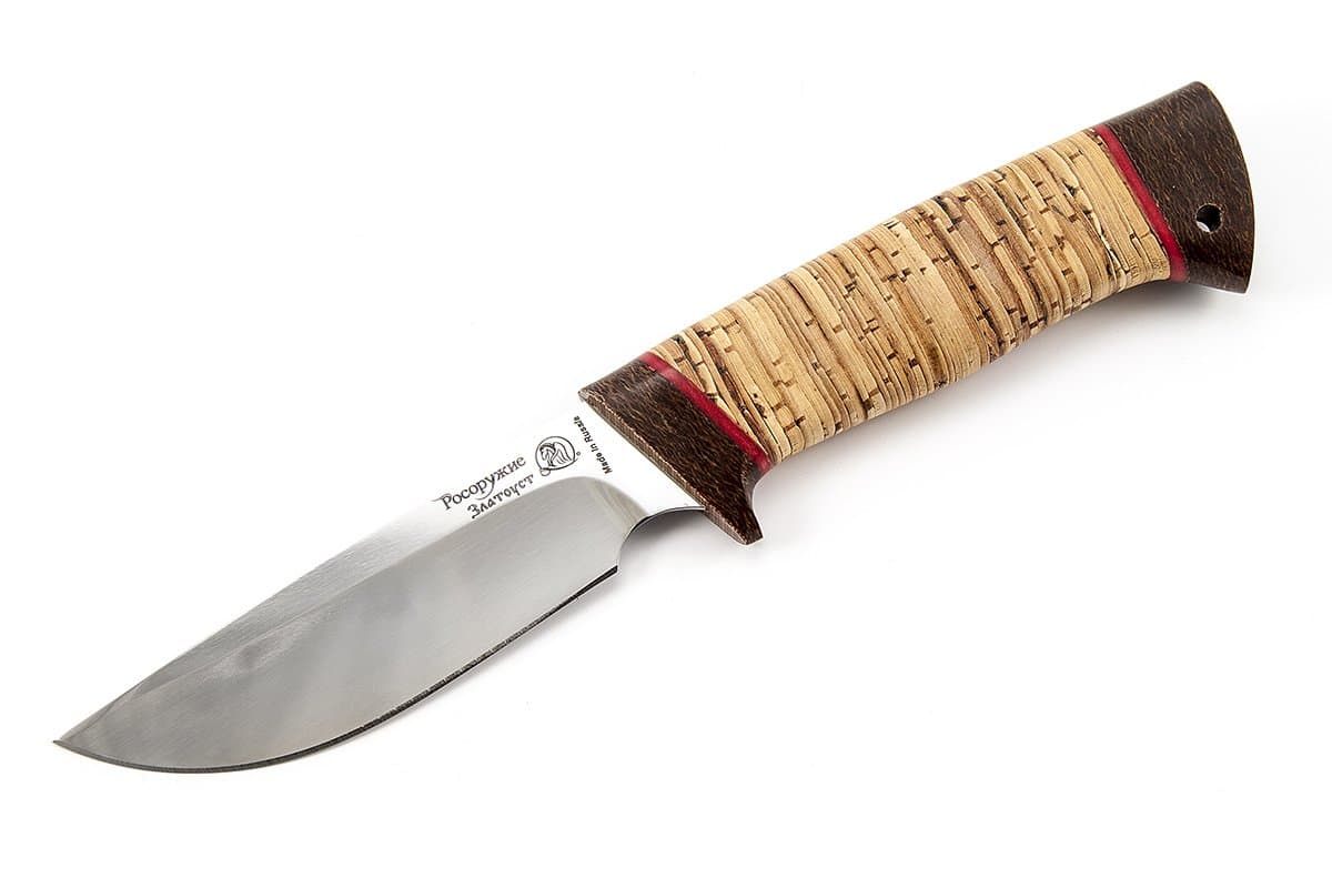 STALKER - Handmade Hunting Knife with Birch Bark handle by Rosarms