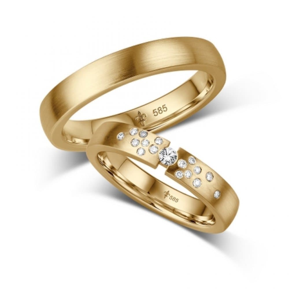 His & Hers Matching Set Titanium Steel Wedding Band Ring Sold by Pair, Free Engraving