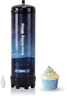 2.2L Whipped Cream Charger 1-Pack 1364g Nitrous Oxide Tank Whip Cream Chargers 1 Count