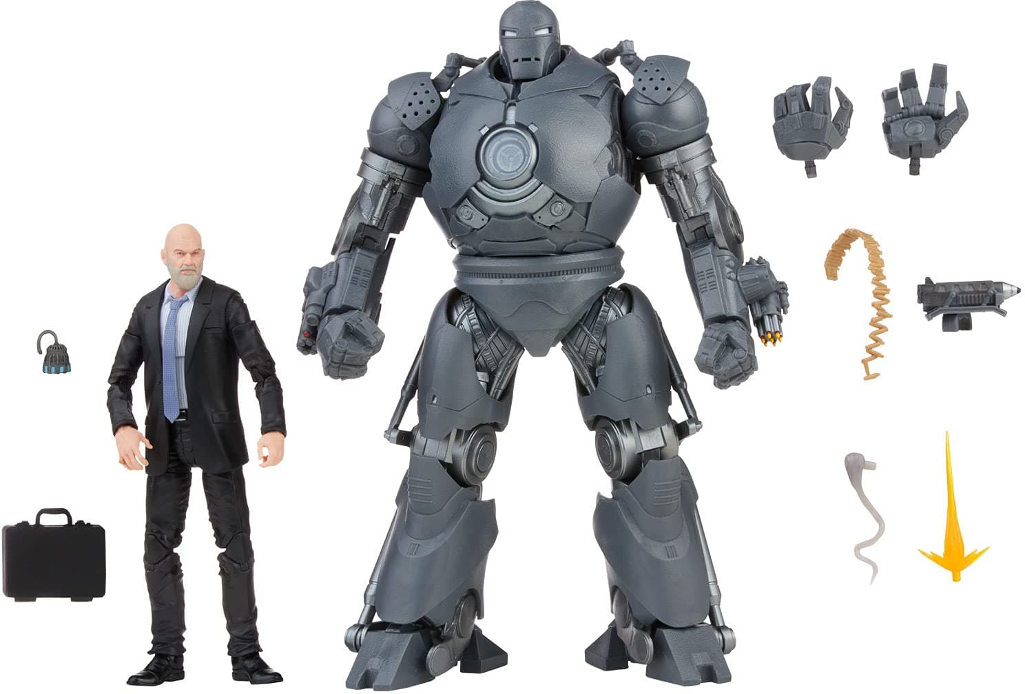 Marvel Obadiah Stane And Iron Monger Figuras 15 Cm The Infinity Saga Legends
