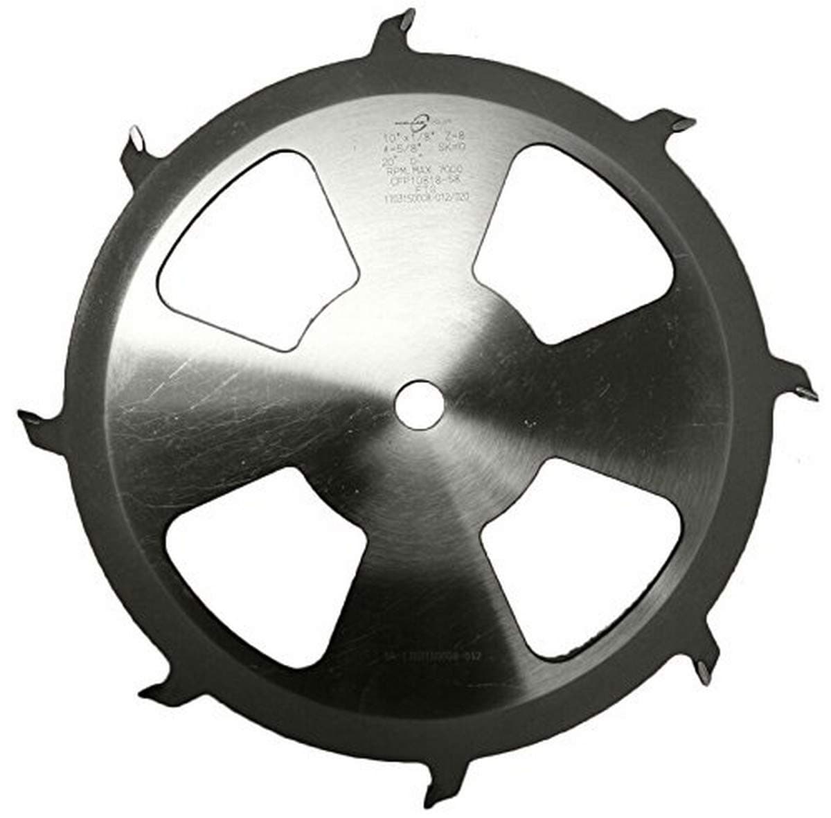 Popular Tools CFP10818 Additional Dado Blades- 10 Inch Diamter, 8T Teeth. 1/8 Inch Plate, 1 Inch Bore