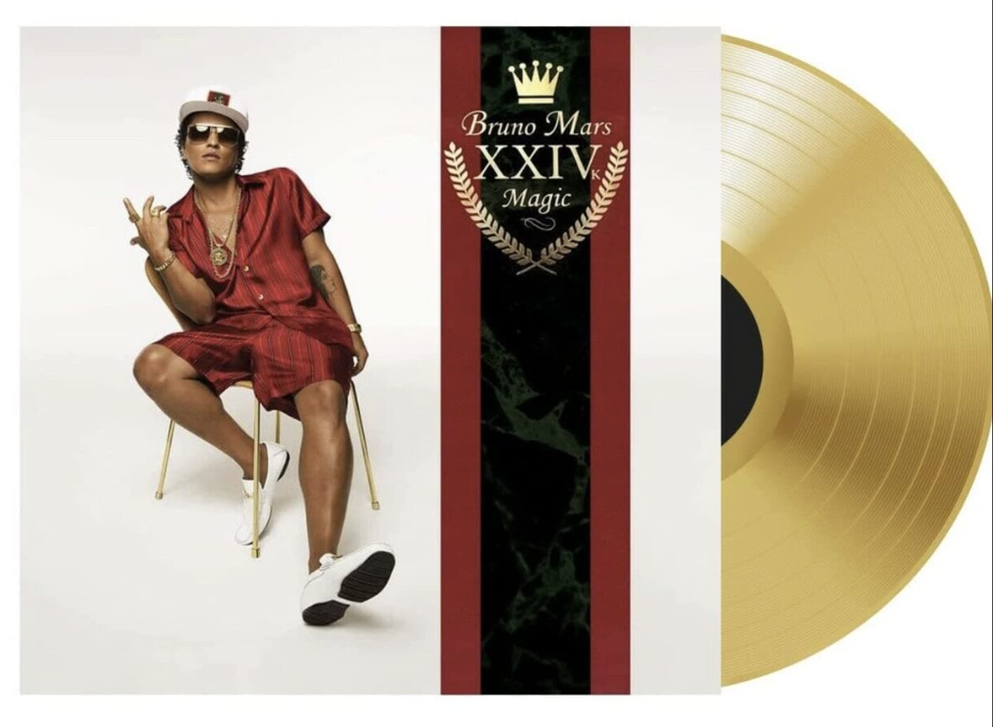 BRUNO MARS 24K MAGIC GOLD