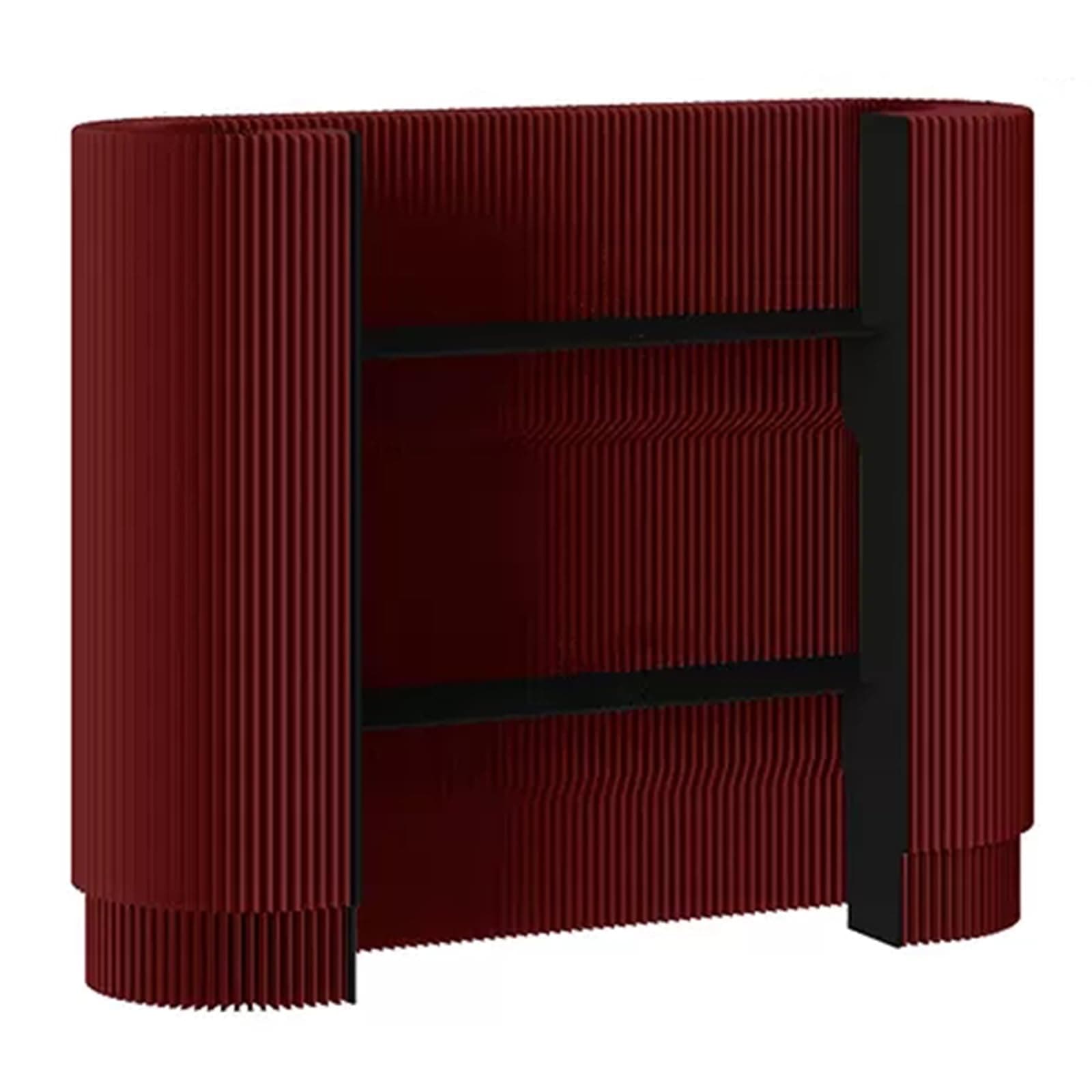 Reception Desk Counter Desks for Checkout & Retail, Modern Office Computer Front Desk, Small Cashier Retail Counter Table, for Office Boutique Spa Lobby Salon Hotel (Red)