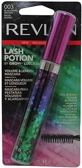 Revlon Lash Potion Volume & Length Mascara by Grow Lucious, Blackened Brown 003- 0.34 fl oz (10 ml)