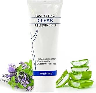 Soothing Cooling Gel 100g,Relieve Muscle Tension,Sports Soothing Cooling Body Care,Cooling with Menthol and Frankincense,Fast Absorbing for Women and Men,Brings a Comfortable Feeling(100g/3.04oz)