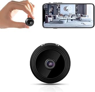 Hidden Camera - 1080P Wireless Phone App Alerts for Indoor/Outdoor Surveillance Security Camera with Motion Detection and Night Vision (Exclude SD Card)