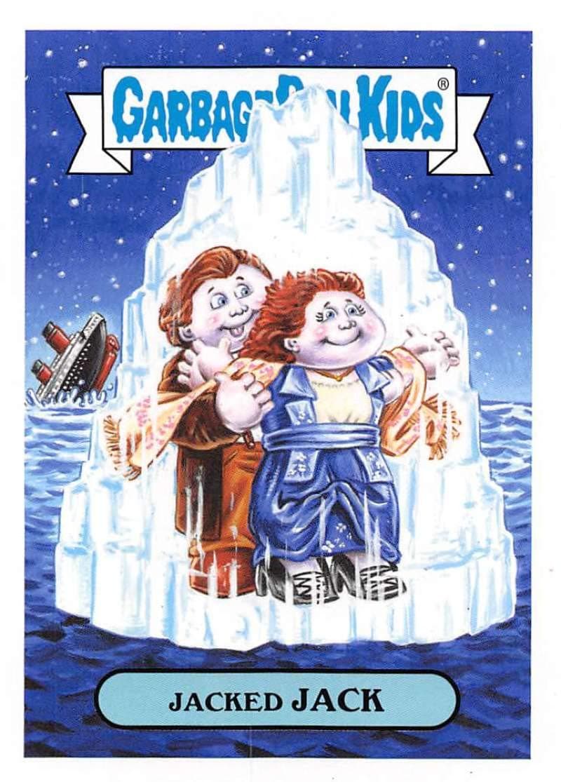 2019 Garbage Pail Kids We Hate the '90s Films Sticker #16a JACKED JACK Sticker Trading Card