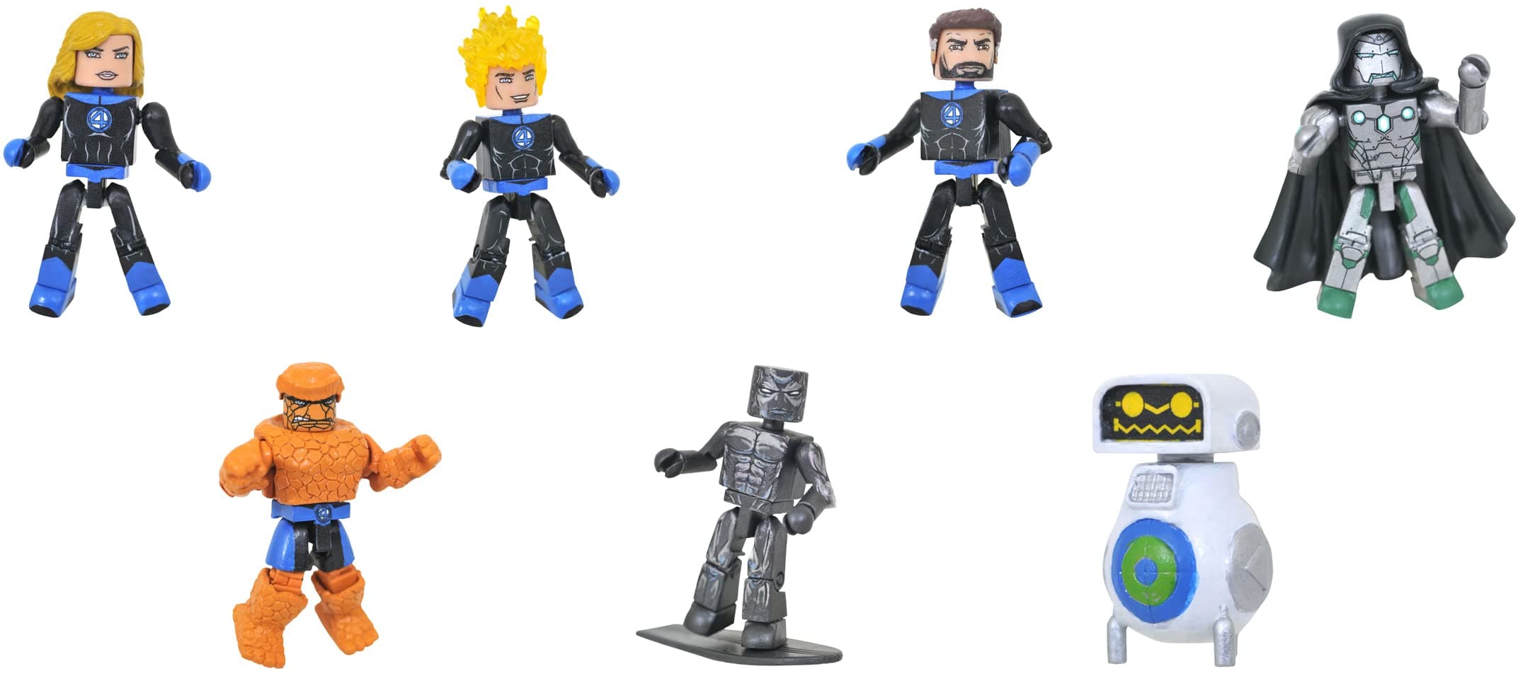 Marvel Minimates: Fantastic Four Deluxe Box Set, Multicolor