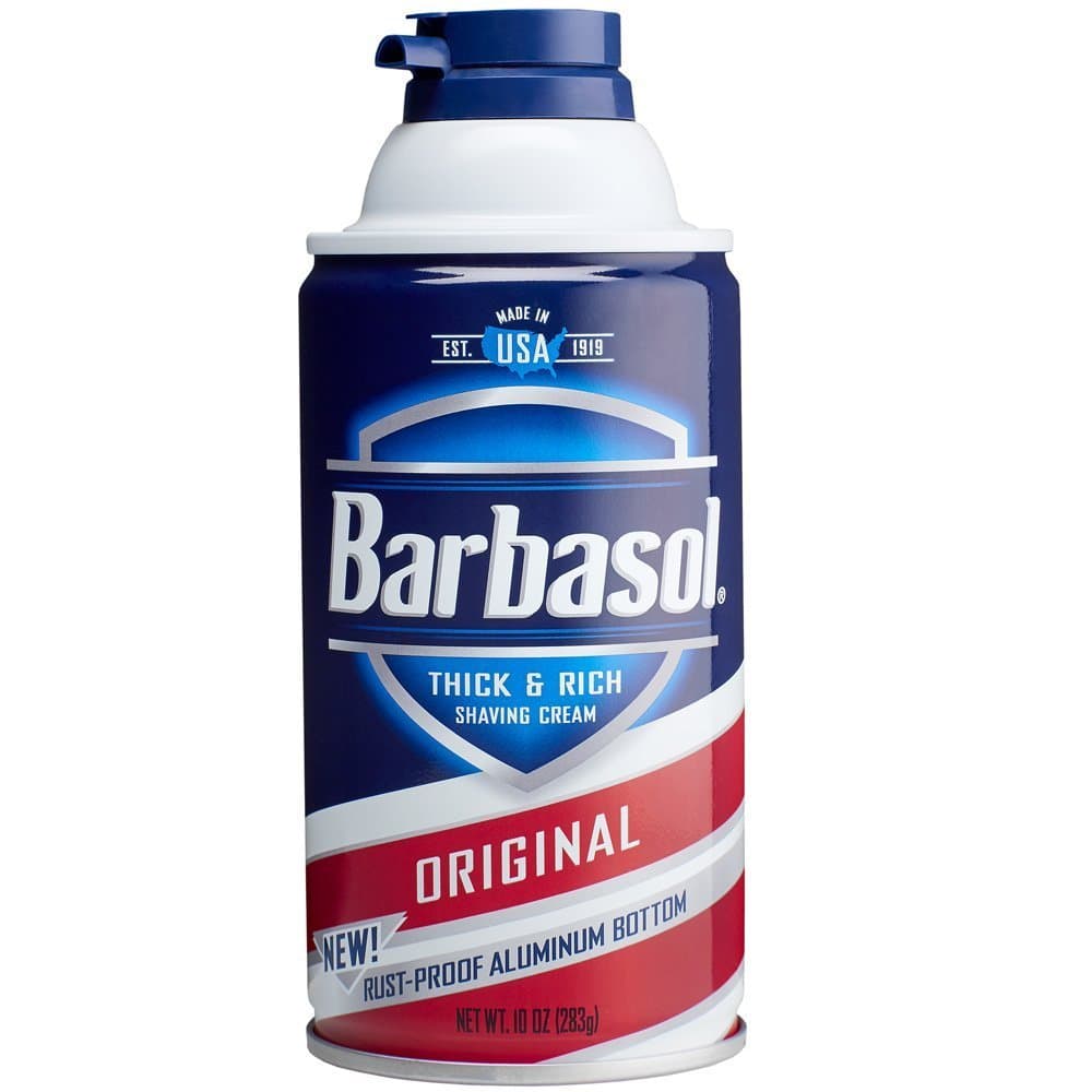 Barbasol Thick and Rich Shaving Cream, Original 10oz (Pack of 2)