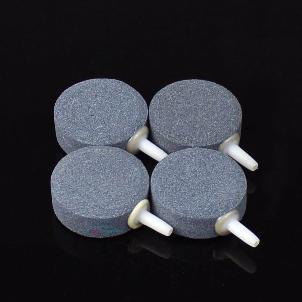 4X Air Bubble Disk Stone Aquarium Aerator Fish Tank Pump Hydroponics Oxygen 40mm