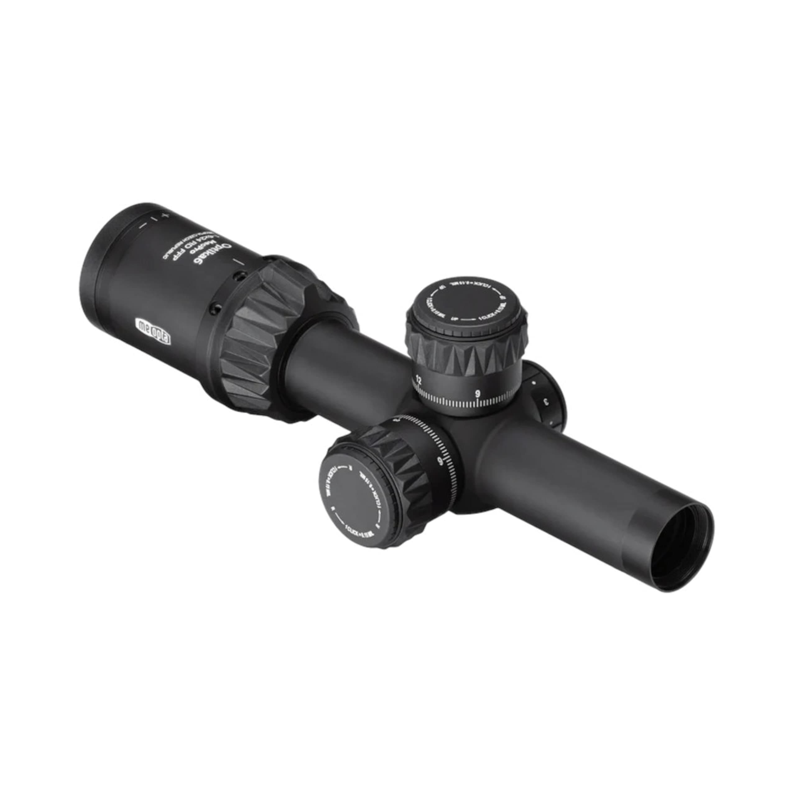 MeoptaOptika6 1-6x24 FFP Durable Versatile Compact Adjustable Hydrophobic 30 mm Tube Hunting Gun Scope