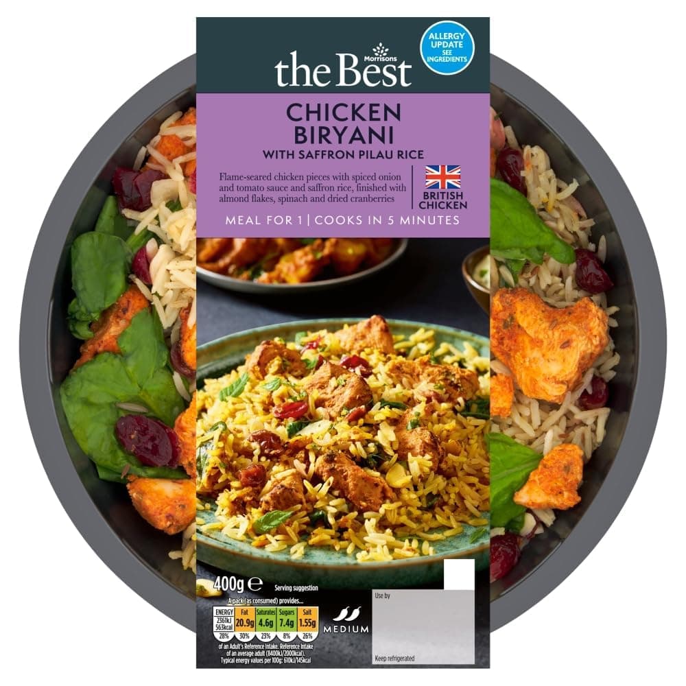 Morrisons The Best Chicken Biriyani 400g