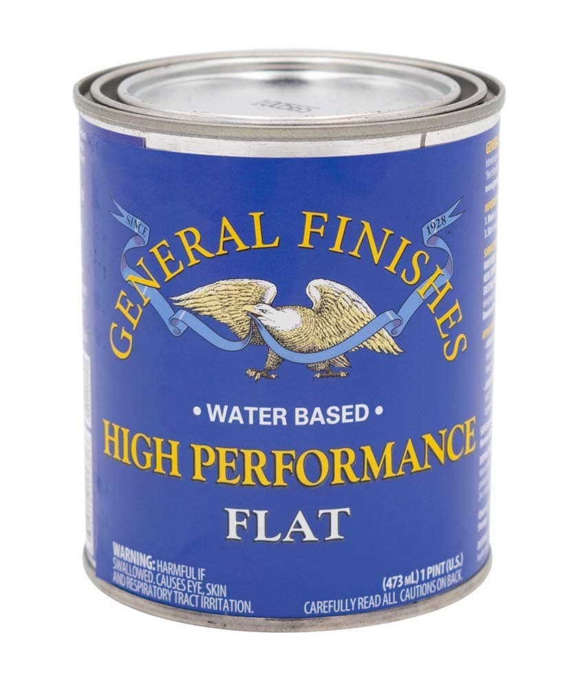 General Finishes High Performance Water Based Topcoat, 1 Pint, Semi-Gloss