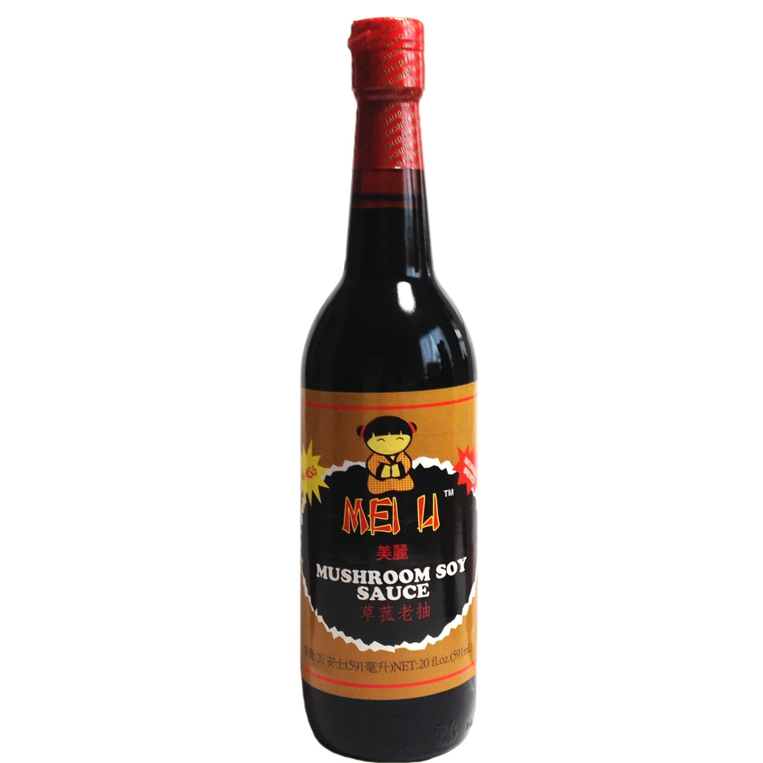 MEI LI Mushroom Soy Sauce 20oz