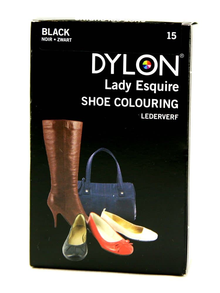 Dylon Shoe Dye (For use on Leather, Faux Leather & Canvas) Black