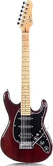 Grote Electric Solid Body Guitar Modern-GST For Beginners (Mocha)