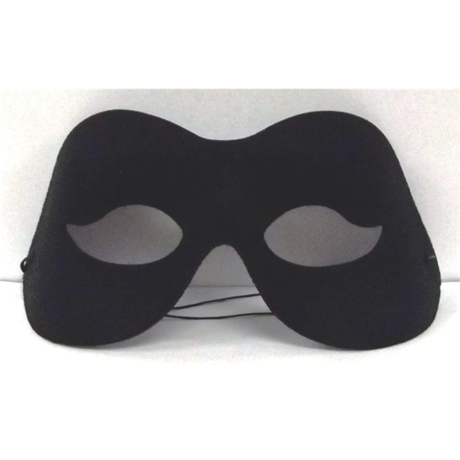 FASHION DOMINO BLACK MASK