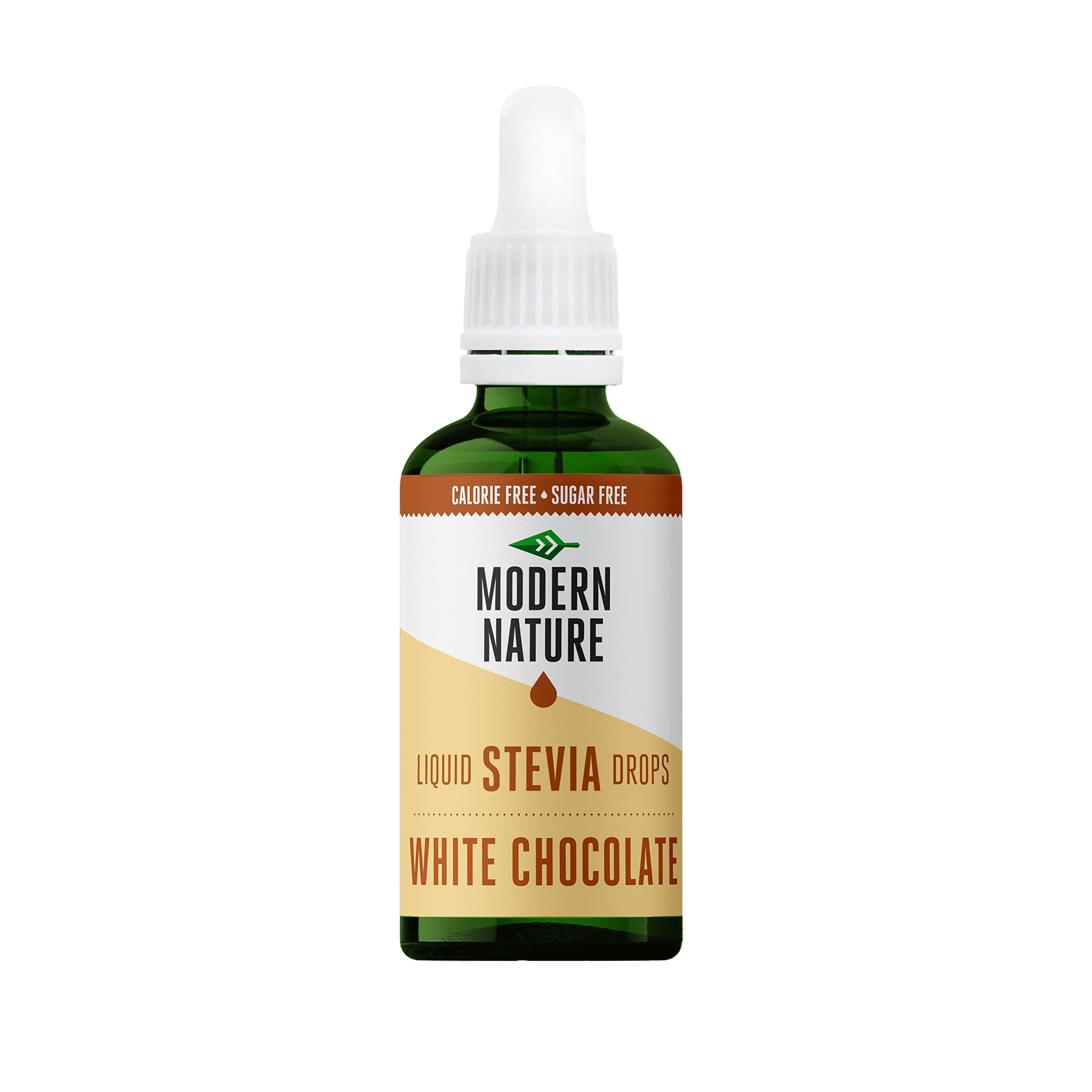 White Chocolate Flavour Drops | Sugar Free Coffee Syrup, Liquid Stevia Sweetener, Zero Calorie, Natural Sweetner Flavor Drops | Perfect for Coffee, Protein Shakes, Baking & Drinks – 50ml