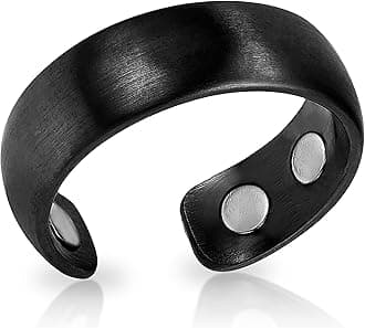 MagnetRX Magnetic Ring – Elegant Stainless Steel Ring – Magnet Rings for Men