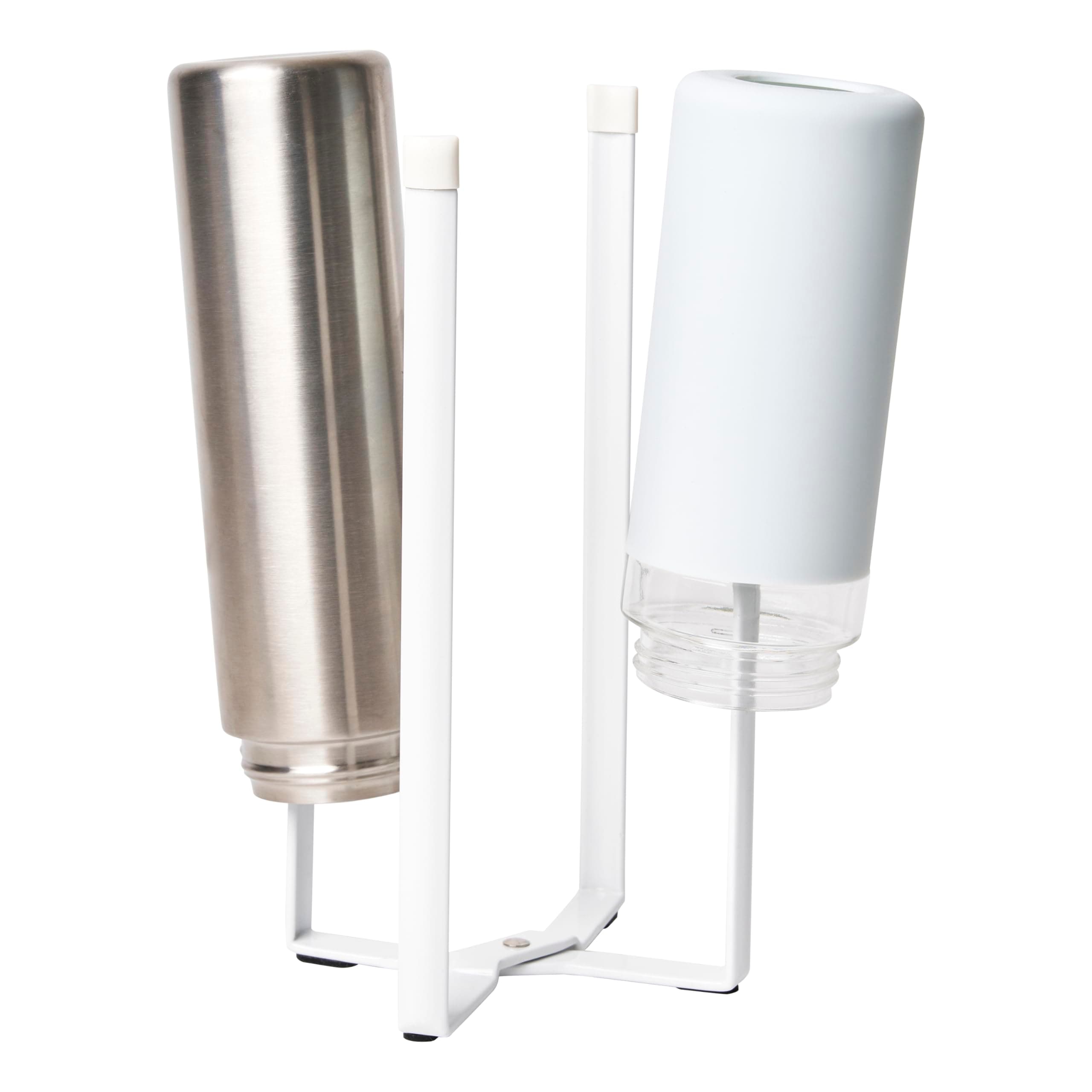 YAMAZAKI home Tower Kitchen Multi Eco Stand Plastic Bag Holder, White