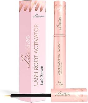 Liaison Lash Bond Eyelash Growth Serum - Natural Lash Boost & Enhancer for Longer, Fuller, & Thicker Lashes - Vegan, Cruelty Free, Paraben Free, Talc Free & Irritation Free Formula
