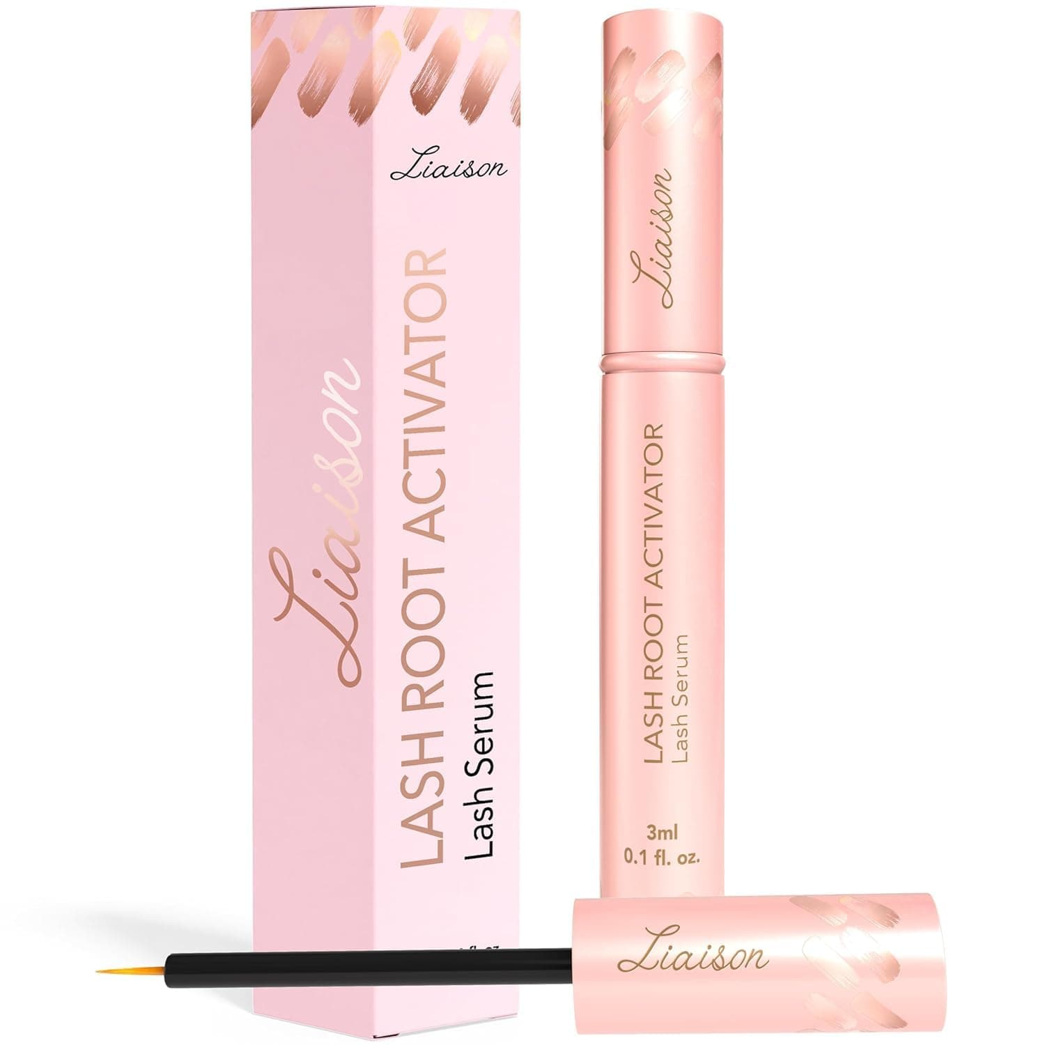 Lash Bond Eyelash Growth Serum - Natural Lash Boost & Enhancer for Longer, Fuller, & Thicker Lashes - Vegan, Cruelty Free, Paraben Free, Talc Free & Irritation Free Formula