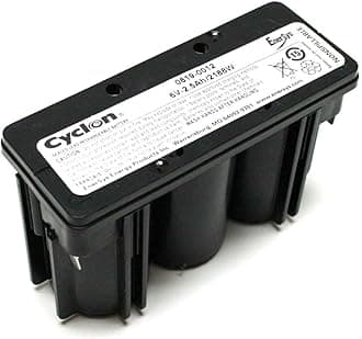 Cyclon Genuine 0819-0012 6 V 2.5 Ah D Monobloc Sealed-Lead Acid Battery
