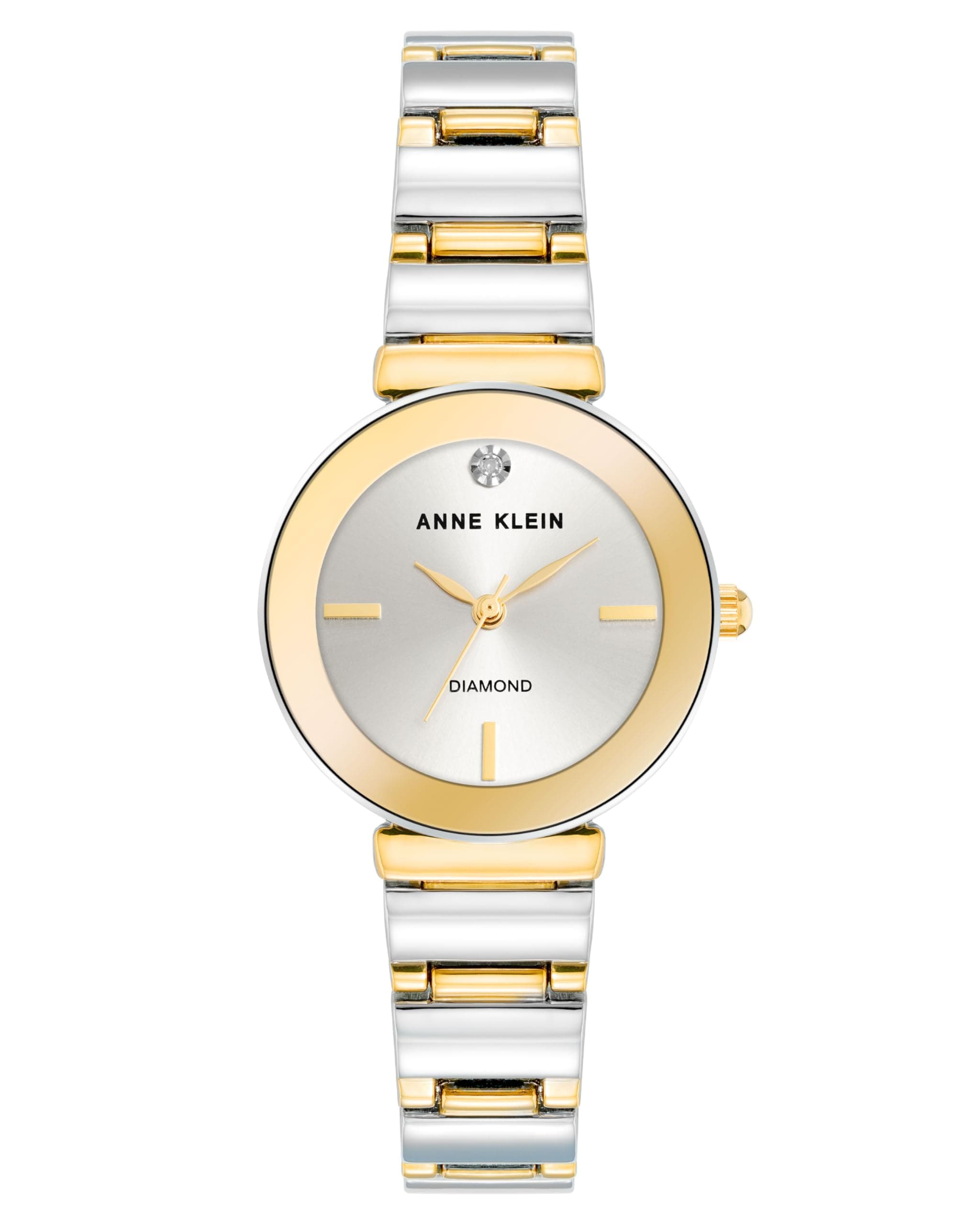 Anne Klein Women's Genuine Diamond Dial Bracelet Watch