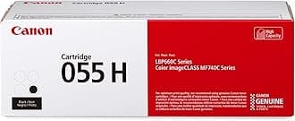 Genuine 055 Black Toner Cartridge High Capacity Compatible with LBP664Cdw, MF741Cdw, MF743Cdw, MF745Cdw, MF746Cdw