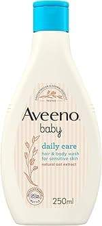 Daily Care Hair and Body Wash (1x 250ml), Gentle Formula for Soft, Clean and Hydrated Skin and Hair, Suitable for Everyday Use on Babies and Toddlers