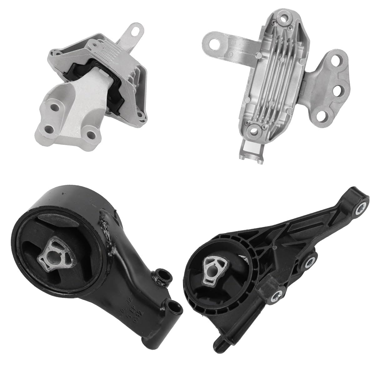 Set of 4 Engine Motor Mount and Transmission Mount Set Fits for Chevrolet Cruze 2011-2016, for Cruze Limited 2016 & Buick Cascada 2016-2019, 1.6L 1.8L, Replace# A5430, A5479, A5508, A5579