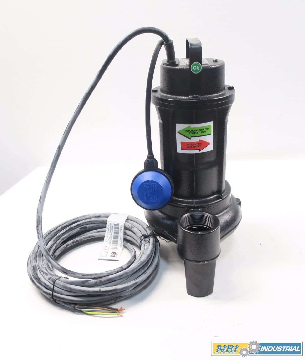 ZENIT DGE 200/2/G50V B0CT 2 IN 400V-AC 1-1/2KW 50HZ SUBMERSIBLE PUMP D536762