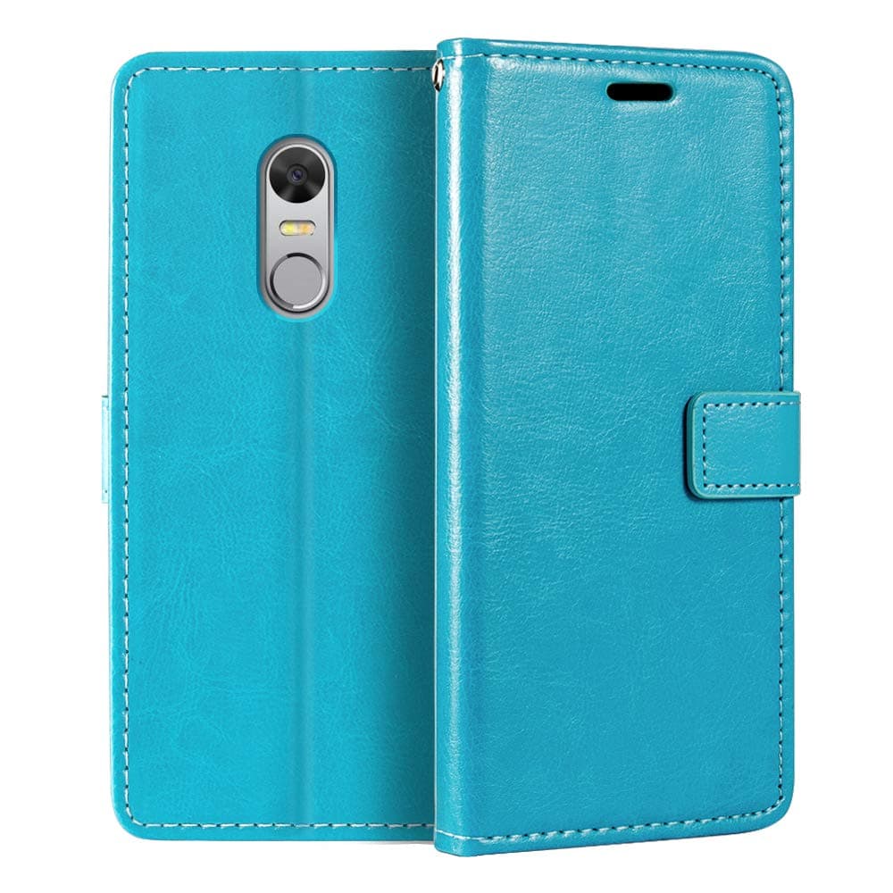 TP-Link Neffos X1 Lite Wallet Case, Premium PU Leather Magnetic Flip Case Cover with Card Holder and Kickstand for TP-Link Neffos X1