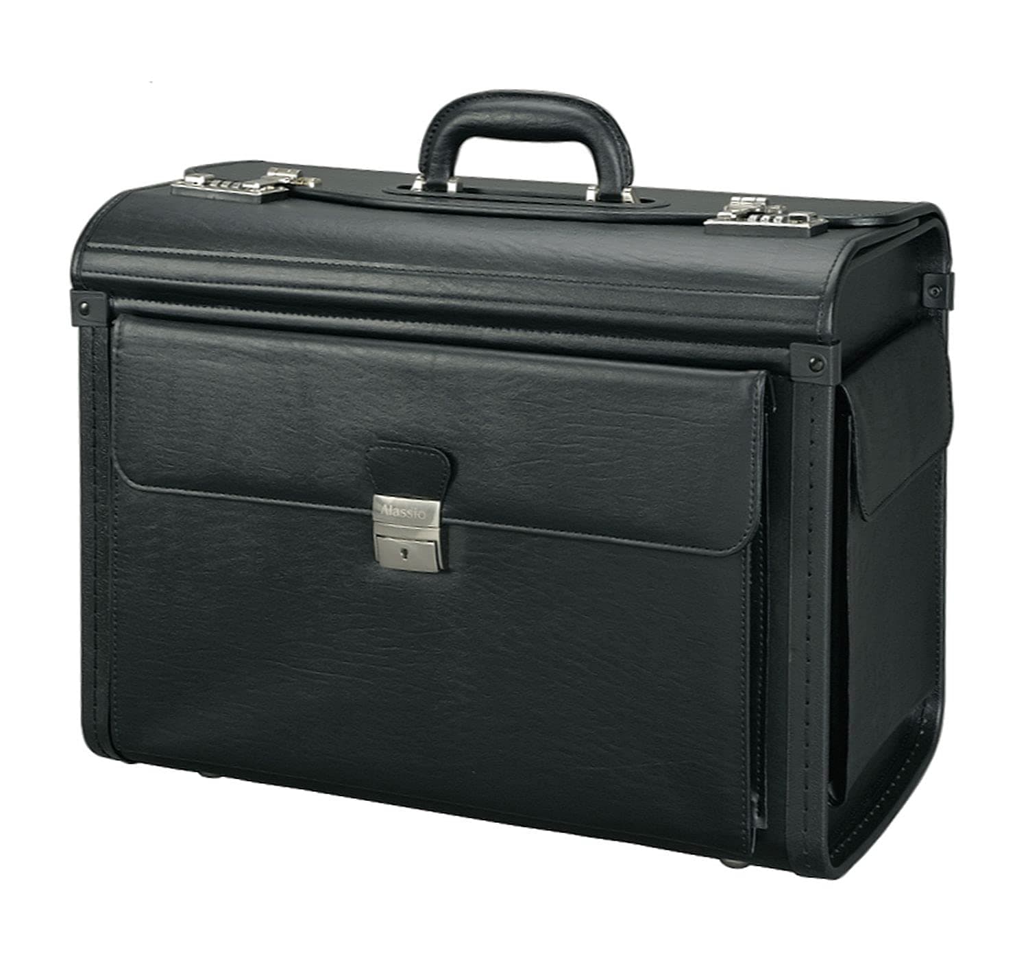 Alassio - 45047 VICENZA - pilot case, imitation leather, black