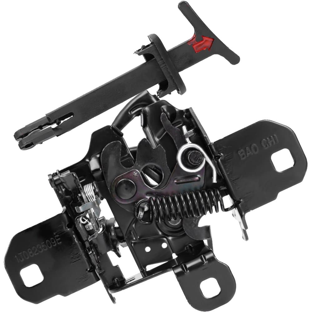 1J0823509 Hood Latch Lock Replacement for 1999-2005 Jetta Golf GTI MK4 with Pull Handle